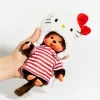Bandai Peluche Monchhichi Kiki - Hello Kitty