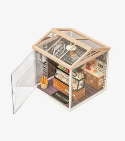 Robotime Porte pour Super Store miniature DIY