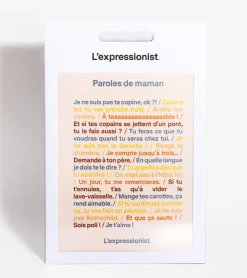 L'expressionist Poster - Paroles de maman