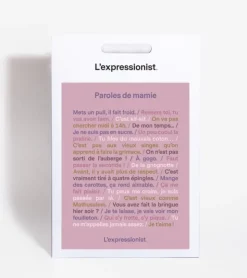 L'expressionist Poster - Paroles de mamie