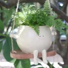 L'avant gardiste Pot à plante balançoire