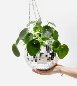 L'expressionist Pot de plantes disco boule à facettes
