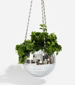 L'expressionist Pot de plantes disco boule à facettes