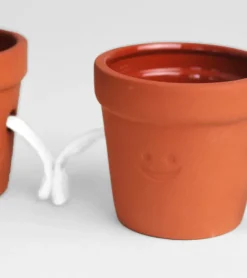 Pikkii Pots à succulentes qui se tiennent la main