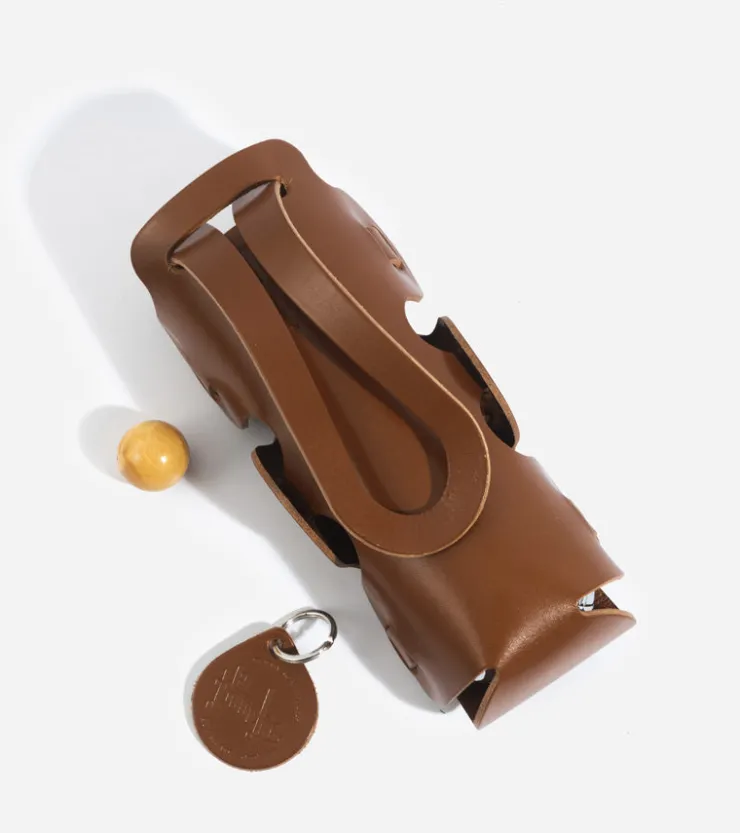 La Bouclée Sacoche de pétanque en cuir