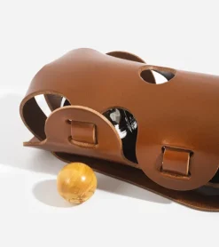 La Bouclée Sacoche de pétanque en cuir
