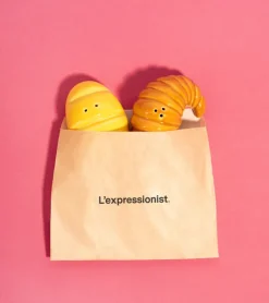 L'expressionist Salière et poivrière baguette et croissant