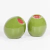 DOIY Salière et poivrière olive