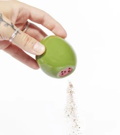 DOIY Salière et poivrière olive