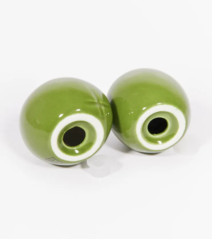 DOIY Salière et poivrière olive