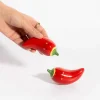 SASS AND BELL Salière et poivrière piment