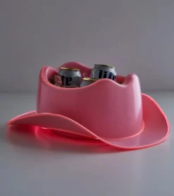 NPW Seau à glace Chapeau de cowboy lumineux