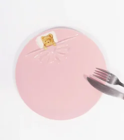 L'avant gardiste Set de 2 assiettes - Ourson endormi