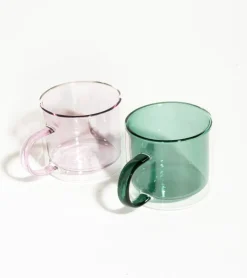 L'expressionist Set de 2 tasses double paroi
