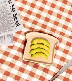 L'expressionist Set de deux assiettes toast
