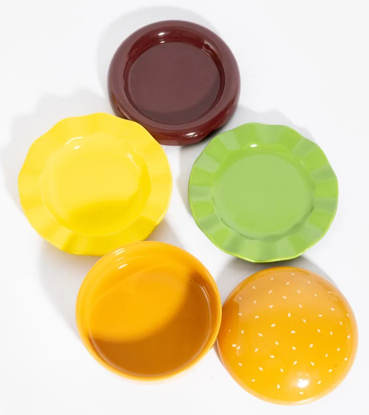 L'expressionist Set de plats Hamburger