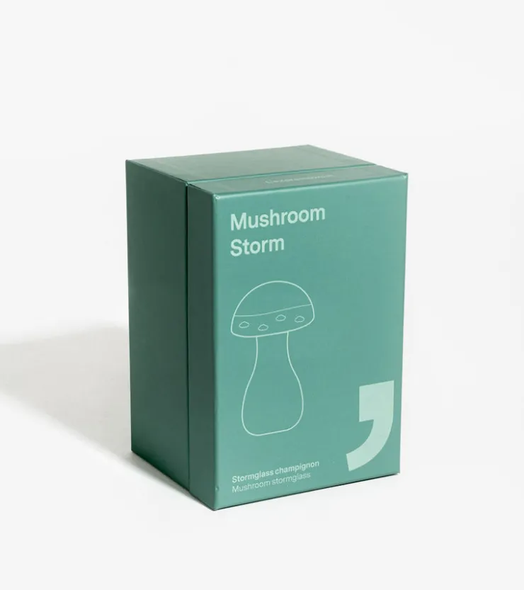 L'expressionist Storm glass champignon