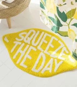 L'expressionist Tapis citron Squeeze the Day