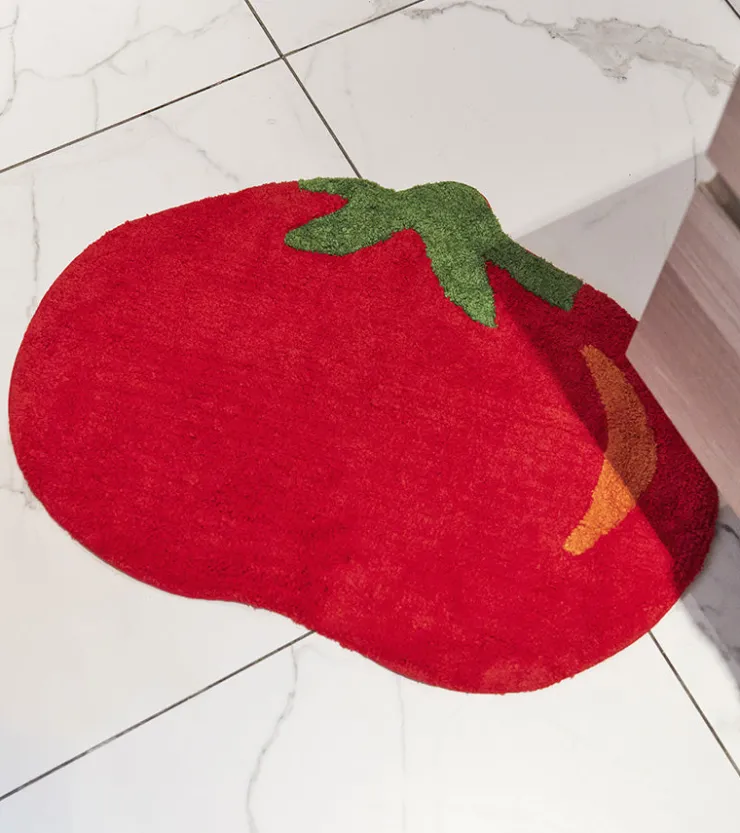 L'expressionist Tapis Tomate