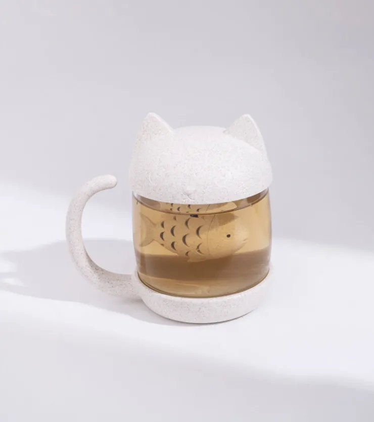 L'expressionist Tasse à thé Chat