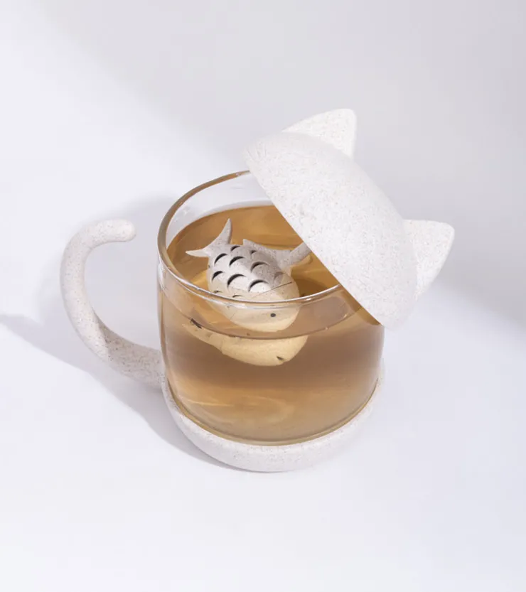 L'expressionist Tasse à thé Chat