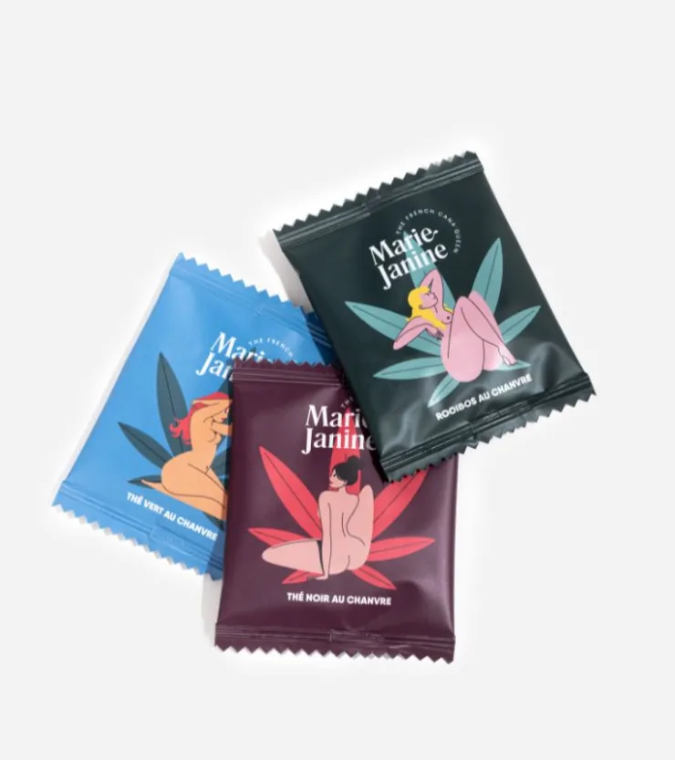 Marie Janine Thé en dosettes au CBD