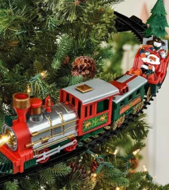 Mikamax Train de Noël pour sapin