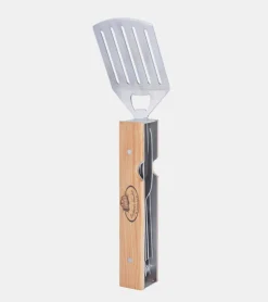 Esschert Ustensile pour barbecue 4 en 1 pliable