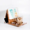 L'expressionist Valet de lecture en bois