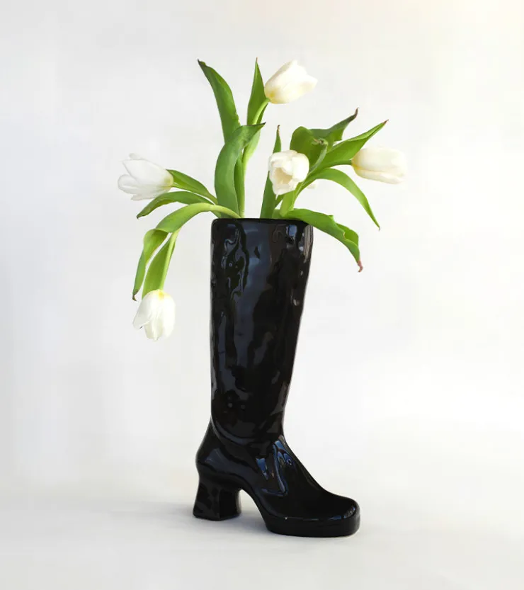 Kersten Vase botte à talon