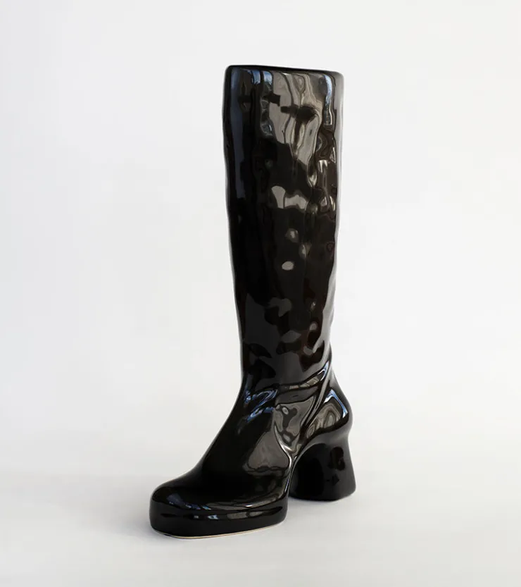 Kersten Vase botte à talon