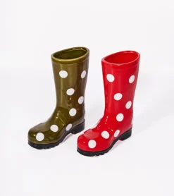 Bitten Vase botte de pluie