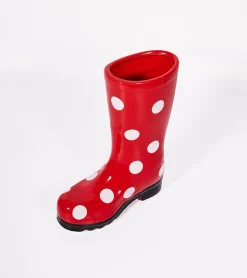 Bitten Vase botte de pluie
