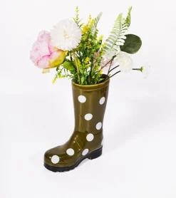 Bitten Vase botte de pluie