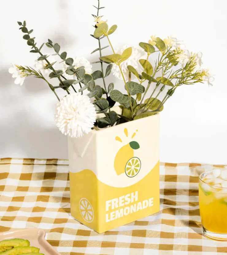 L'expressionist Vase brique de limonade