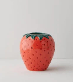Ban.do Vase fraise en céramique