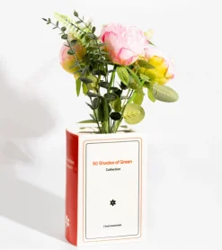 L'expressionist Vase livre "50 shades of green"