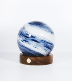 Gingko Veilleuse astrale en verre