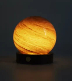 Gingko Veilleuse astrale en verre