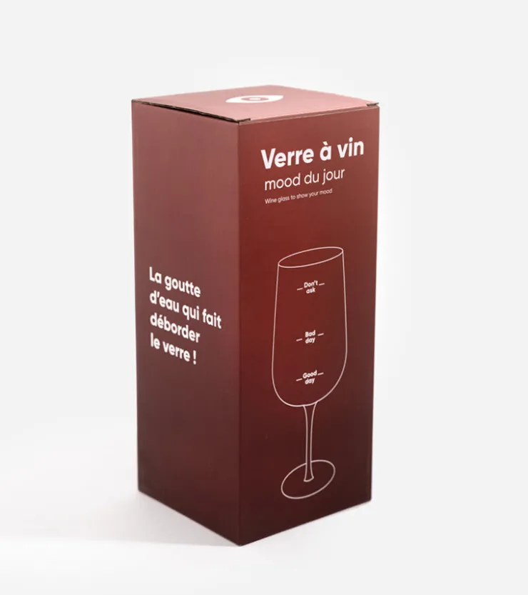 L'avant gardiste Verre à vin pour montrer son humeur